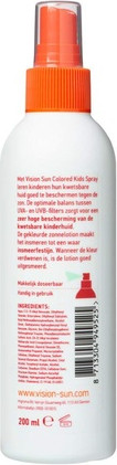 Sun Protection Spray Vision of Super Vision Kids SPF50