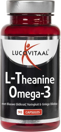 Lucovitaal Ltheanine Omega3 Nahrungsergänzungsmittel