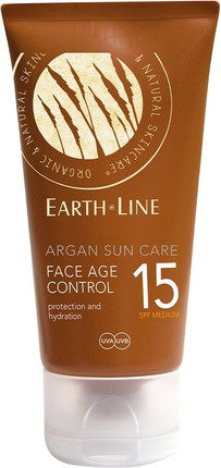 Sonnencreme Earth-Line Earthline Argan Bio Sun Face Age Control LSF 15