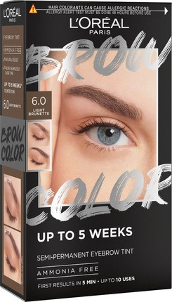 Augenbrauenfarbe L'Oreal Professional Getönte Augenbrauen für bis zu 5 Wochen