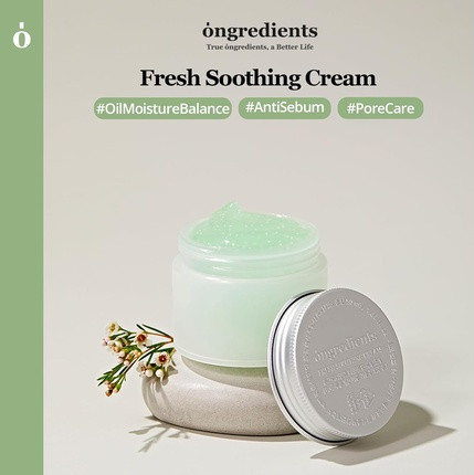 Cream Ongredients Fresh Soothing Cream Daily Moisturizing Cream with Niacinamide