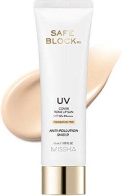 Missha Sonnenschutz für das Gesicht, Safe Block RX Cover Tone Up