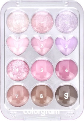 Lidschatten Palette Colorgram Pin Point