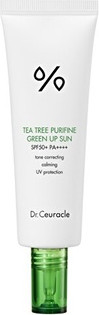 Sonnencreme Dr Ceuracle Tinted Skin Sun Cream Spf 50 Tea Tree Purifine Green Up Sun