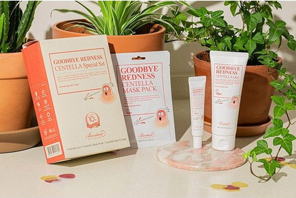 Gesichtspflege Set Benton Goodbye Redness Centella Special Set CICA pH-neutral Hautberuhigung Intensive Pflege