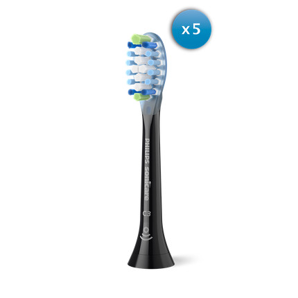 Bürstenköpfe Philips Sonicare Premium Plaque Defense Schwarz