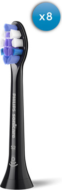 Ersatzbürstenköpfe Philips Sonicare Sensitive Elektrische Zahnbürste Schwarz 8 Stück
