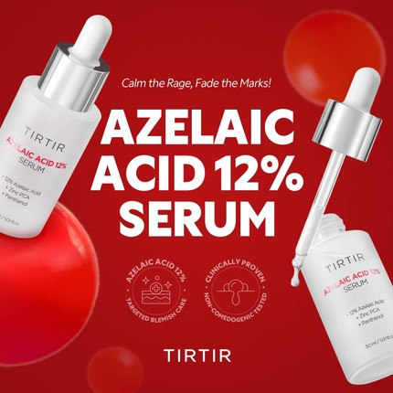 Gesichtsserum Tirtir Azelainsäure 12 Serum für unreine Haut, leichte Feuchtigkeitspflege