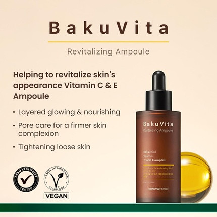 Ampoule Thank You Farmer Bakuvita Revitalizing Ampoule