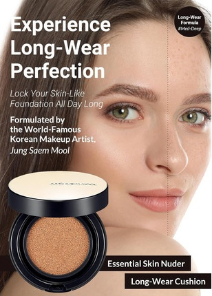 Ersatzpatrone Jung Saem Mool Essential Skin Nuder Long Wear Cushion