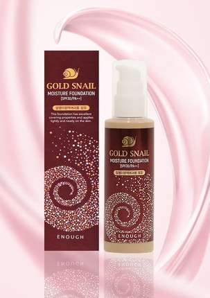 Foundation Enough Gold Snail Moisture Foundation SPF 30 PA