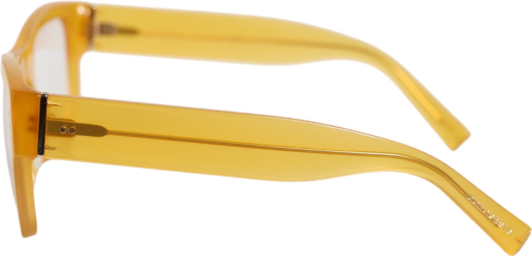 Sunglasses Dolce & Gabbana Yellow Acetate Eccentric Sartorial Sunglasses