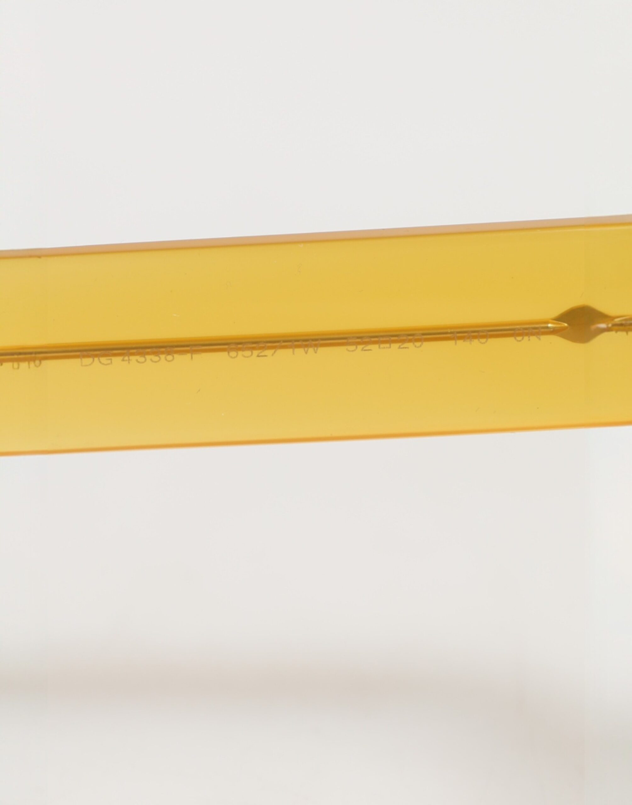 Sunglasses Dolce & Gabbana Yellow Acetate Eccentric Sartorial Sunglasses