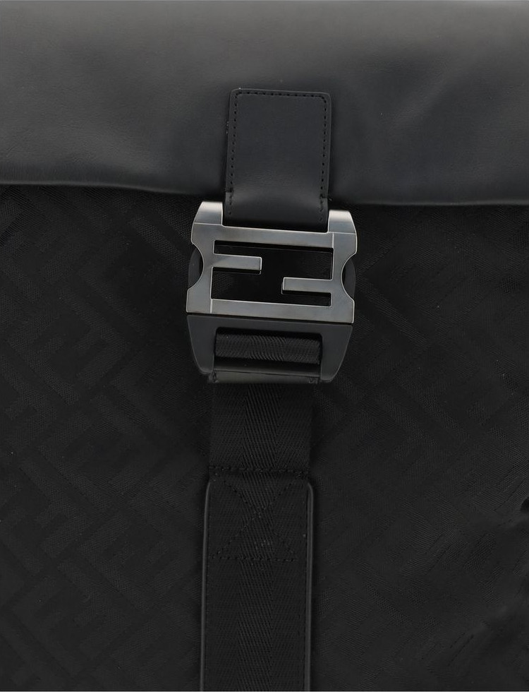 Backpack Fendi Nylon Flux