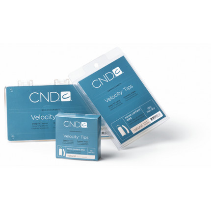 Nail Tips Cnd Velocity Clear Natural