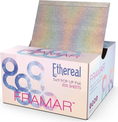 Framar Ethereal Embossed Pop Up Haarfolie zum Strähnenfärben