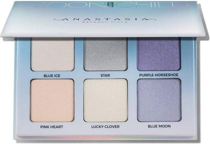 Highlighter Kit Anastasia Beverly Hills Glow Kit Moon Child Holographic Pastel Hues and Pearlescent Luminosity