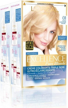 Permanent Hair Color L'Oreal Professional Triple Care
