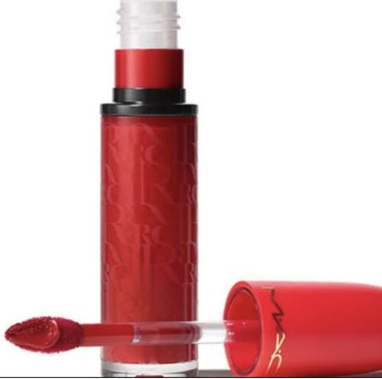 Lipstick MAC Cosmetics Aute Cuture Retro Matte Liquid Lipcolour Paprika