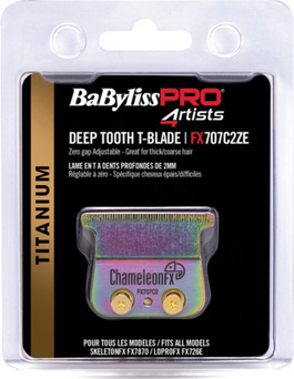 Trimmer Blade Babyliss Pro Skeleton Chamber Deep Tooth Dlc Titanium