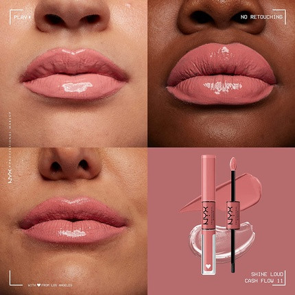 Lip Gloss NYX Professional Makeup Hohe Pigmentierung Langanhaltend