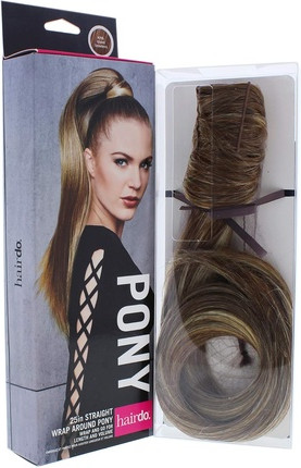 Wrap Around Ponytail Hairdo