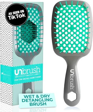 Hair Brush Fhi Heat Unbrush Wet & Dry Vented Detangling Hair Brush Aurora