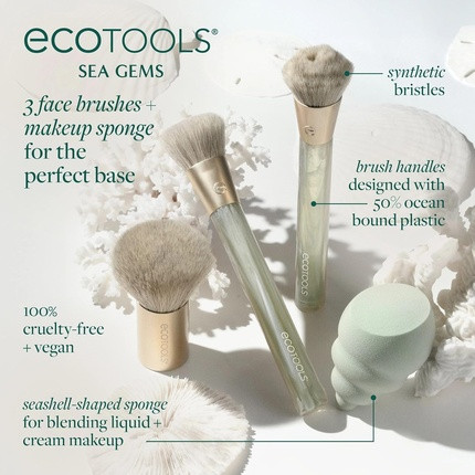 Pinselset Ecotools Sea Gems