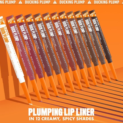 Lippen-Konturenstift NYX Professional Makeup Plumping Lip Liner mit bis zu 10 Stunden Halt, matt