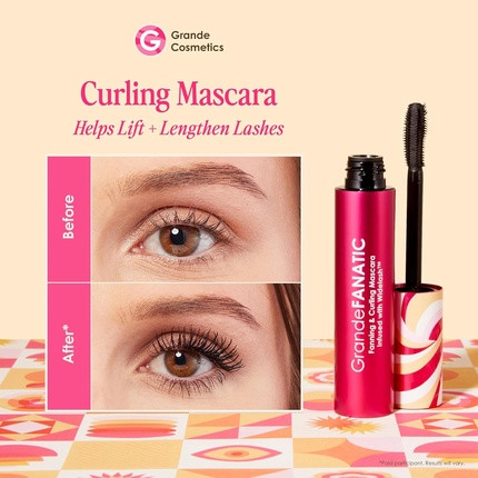 Mascara Grande Cosmetics Grandefanatic Fanning & Curling Mascara mit Widelash