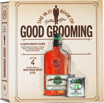 Fragrance Set 18.21 Man Made Book of Good Grooming Volume 4 Set Spiced Vanilla