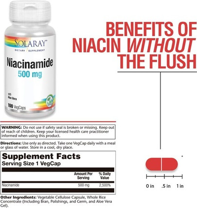 Vitamin Serum Solaray Niacinamide 500mg
