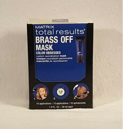 Hair Mask Matrix Total Results Brass Off