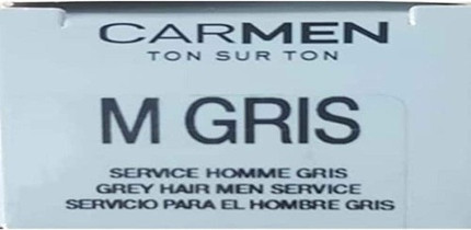 Permanent Gray Hair Dye Eugene Perma Carmen Men