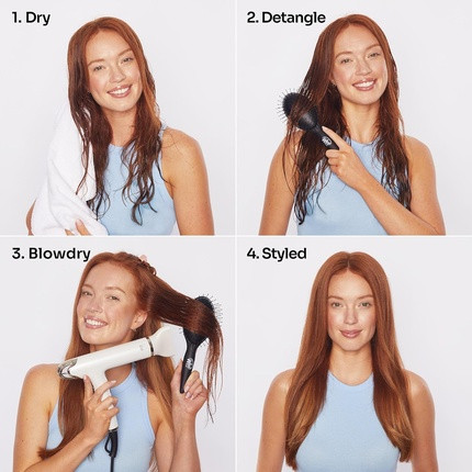 Wet Brush Easy Blow Out Flach-& Paddelbürste