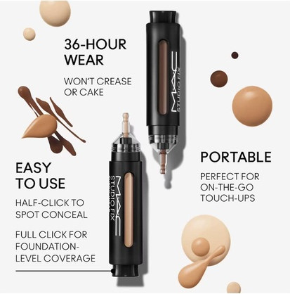 Foundation MAC Cosmetics Mac Studio Fix Every Wear All Over Face Pen