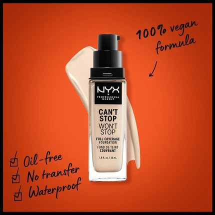 Foundation NYX Professional Makeup Can't Stop Won't Stop