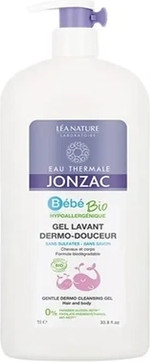Cleansing Gel Eau Thermale Jonzac Organic Baby Wash 2-in-1 Gentle Dermo Hair & Body Cleansing Gel