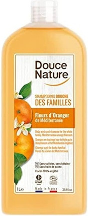 Douce Nature Shampoo Medicago Familien und Bio-Schwarze Johannisbeere Blütenwasser