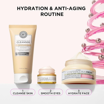 Sets It Cosmetics Unwrap Healthy Hydration Anti-Aging Skincare Set