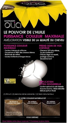 Permanente Haarfarbe Garnier Olia Ohne Ammoniak