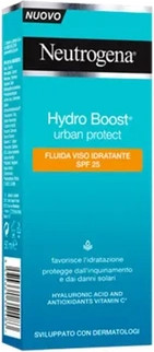 Fluid Face Sun Protection Neutrogena Hydro Boost Urban Protect SPF 25