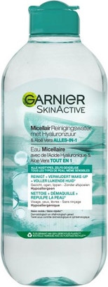 Micellar Cleansing Water Garnier Skin Active With Hyaluronic Acid And Aloe
