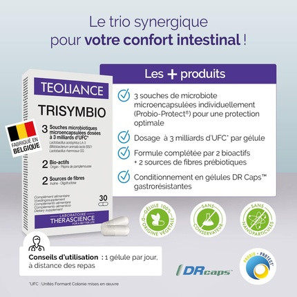 Kapseln Therascience Teoliance Trisymbio