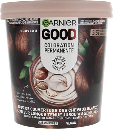 Permanent Hair Color Garnier Ammonia-Free 90% Natural Ingredients