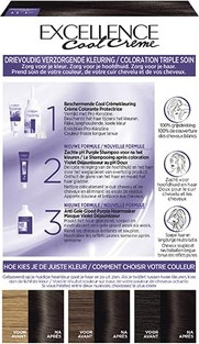 Haarfärbemittel L'Oreal Paris Excellence Cooling Cream Ultra Aschbraun