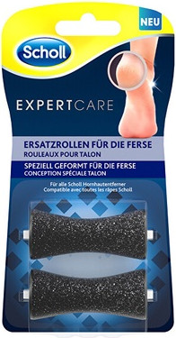 Replacement Rollers Scholl Expert Care for Heels with Diamond Particles