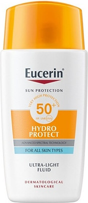 Gesichts-Sonnenschutzfluid Eucerin Hydro Protect Ultralight LSF 50+