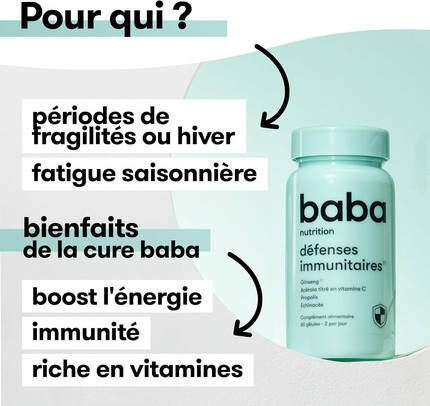 Food Supplement Baba Nutrition Immune Booster