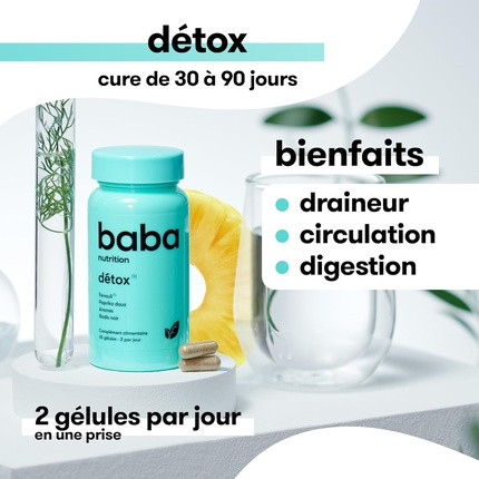 Food Supplement Complex Baba Nutrition Detox Certified Plants